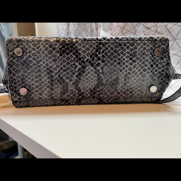 Michael Kors Leather Selma Jewel Studded Satchel w/Matching Wallet & Dust Bag - Picture 3 of 10